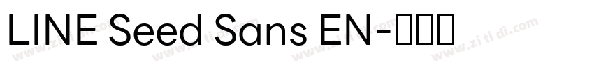 LINE Seed Sans EN字体转换